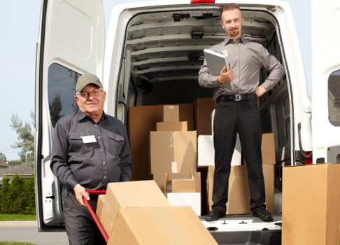 Belvedere Storage pricing information with clear load-based and cubic-yard rate options