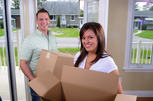 Furniture delivery and transport with a Belvedere man and van