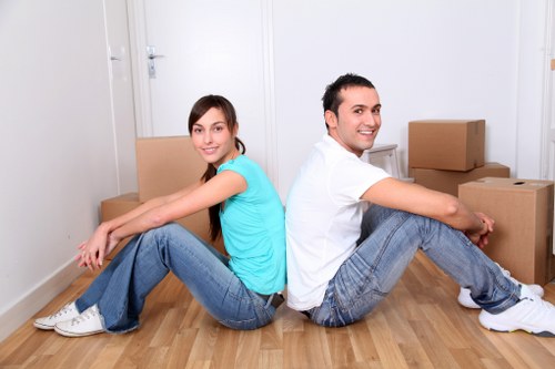 Careful transport and placement during an office move