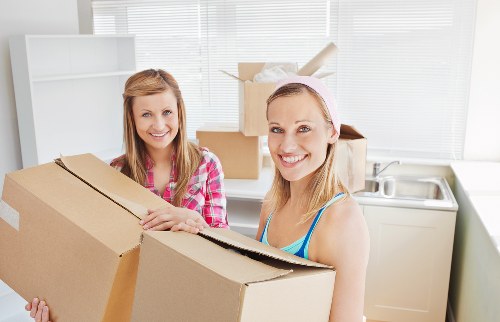 Clean and organized temporary storage space in Belvedere